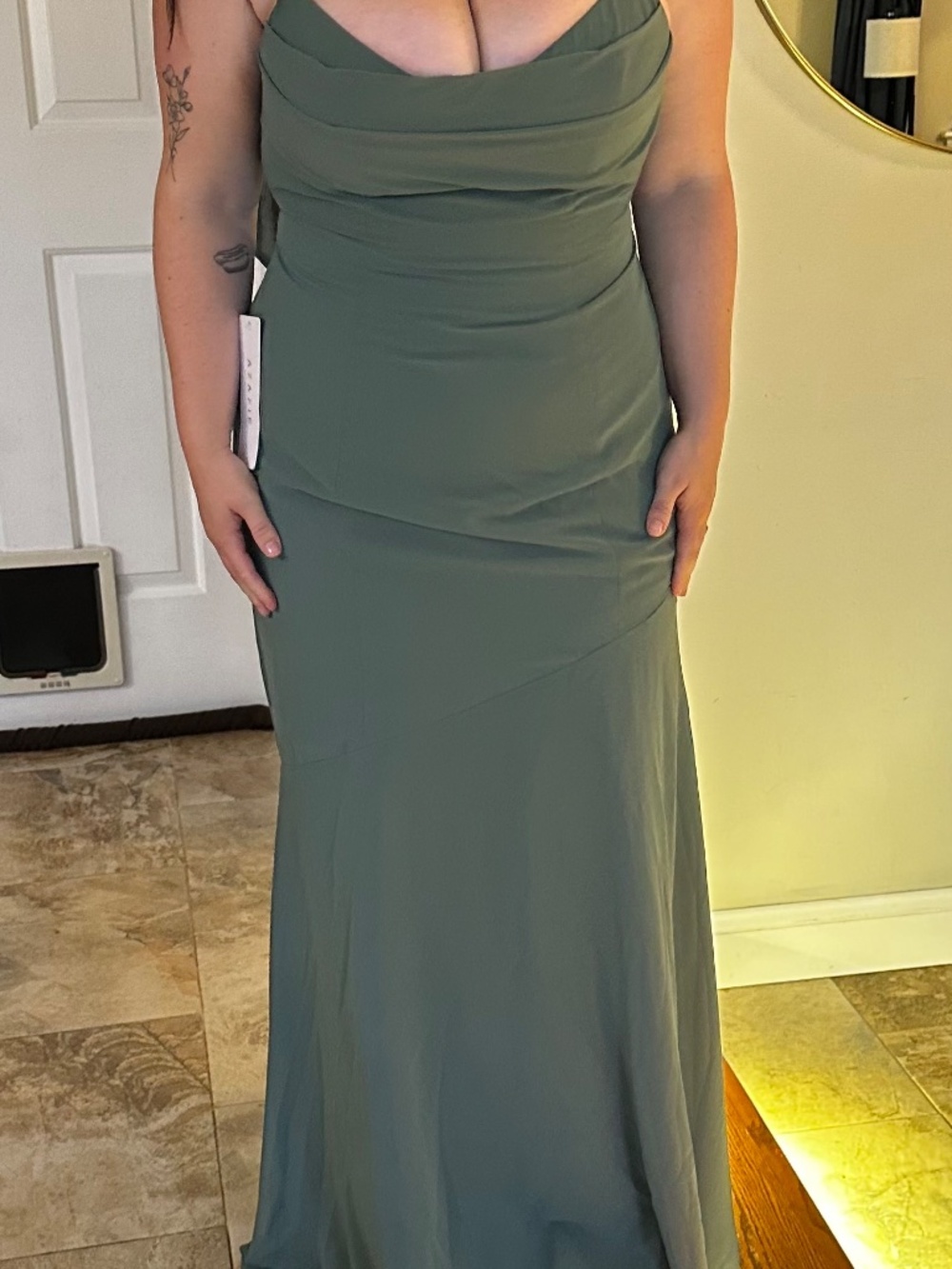 Azazie Carlotta Bridesmaid Dress - Picture 5 of 5